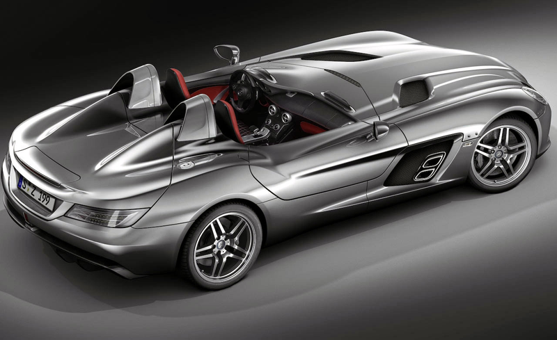 Illustration for article titled 2009 Mercedes McLaren SLR Stirling Moss: $1.01 Million McLaren Madness